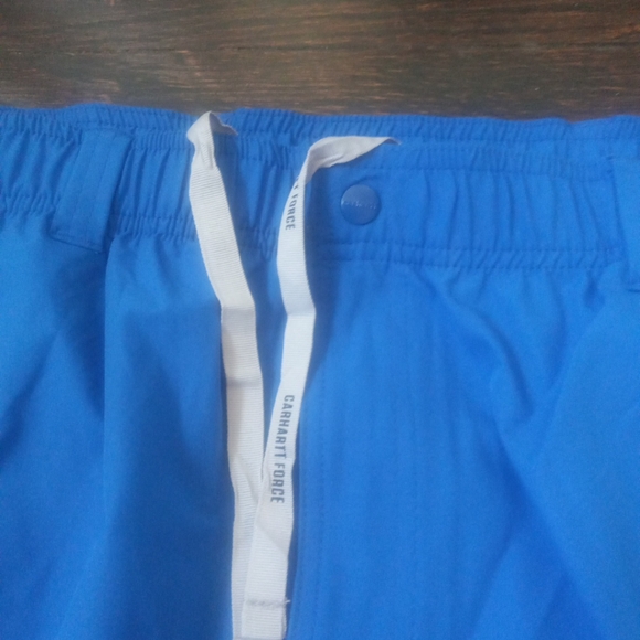 Blue Carhartt Force Rugged Flex 3XL Short Force Modern Fit Cargo Straight Leg - Picture 2 of 11